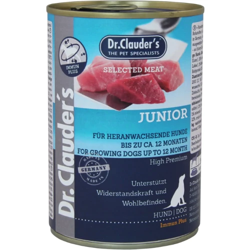 Влажный корм для щенков Dr.Clauder's Selected Meat Junior 400 г (22551000)