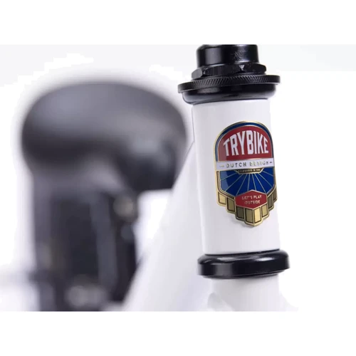 Комплект трехколесный беговел Trybike белый (TBS-2-WHT+TBS-99-TK): Цвет белый