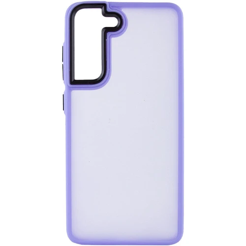 Аксесуар для смартфона Epik TPU+PC Lyon Frosted Case Purple для Samsung G990 Galaxy S21 FE: Сумісність Samsung G990 Galaxy S21 FE
