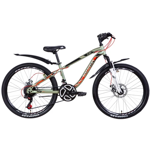 Discovery FLINT AM DD 2021 M 24" хаки с красным (OPS-DIS-24-243)