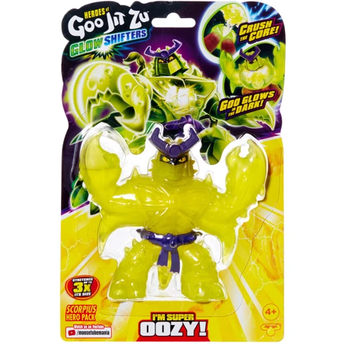 Стретч-антистресс GooJitZu Glow shifters Скорпиус (123019): Пол Для мальчиков