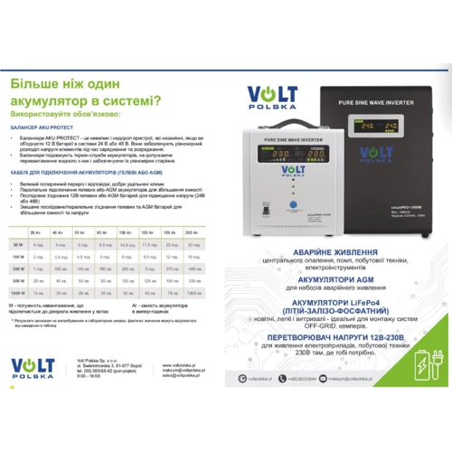 Аккумуляторная батарея VOLT POLSKA 12V 100 Ah LiFePO4 + BMS BLUETOOTH 6AKLB10012: Напряжение, В 12