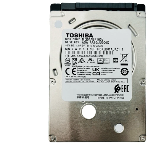 Внутрішній жорсткий диск Toshiba MQ04AB 1 TB (MQ04ABF100V) RB