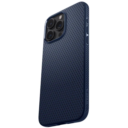 Чехол для iPhone Spigen Liquid Air Navy Blue (ACS06651) for iPhone 15 Plus: Тип чехла накладка на заднюю часть