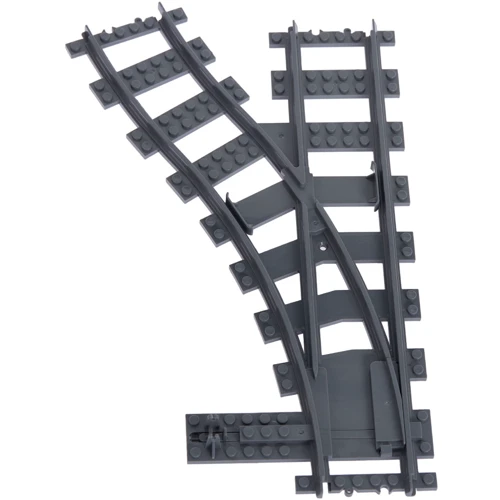 Конструктор ZIPP Toys Поезд DF5 1391 с рельсами красный фото 3