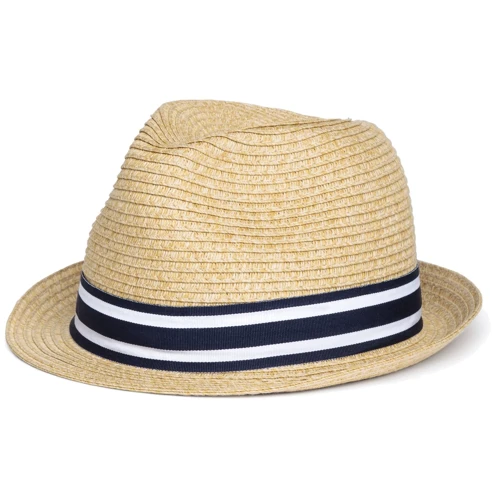 Шляпа H&M 411-4587295 50 бежевая
