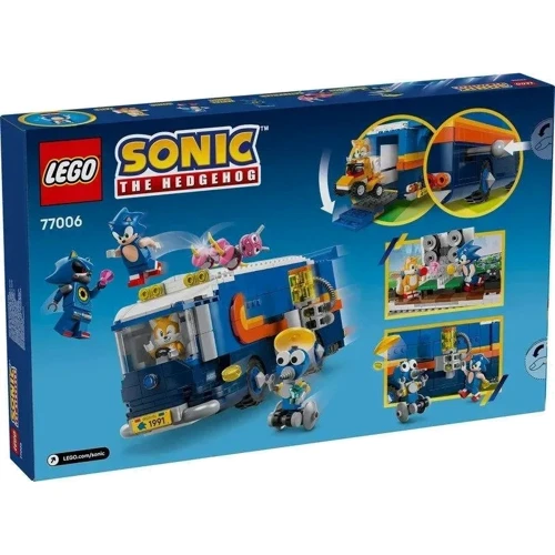 Конструктор LEGO Sonic Sonic и командный грузовик (77006)