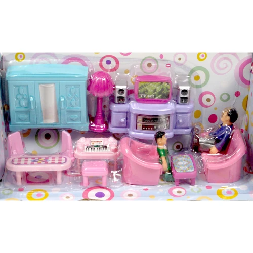 Домик с мебелью Shun Feng Long My Sweet Home (звук, свет) (16428)