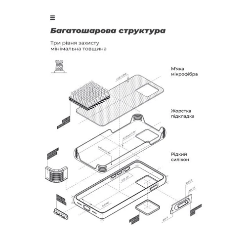 Аксесуар для смартфона ArmorStandart ICON Case Black для Google Pixel 6a (ARM70907): Тип накладка на заднюю часть