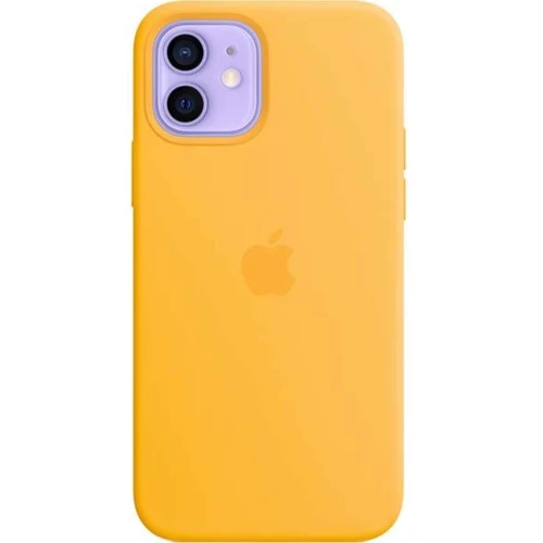 Чехол для iPhone TPU Silicone Case Sunflower for iPhone 12/iPhone 12 Pro: Цвет желтый