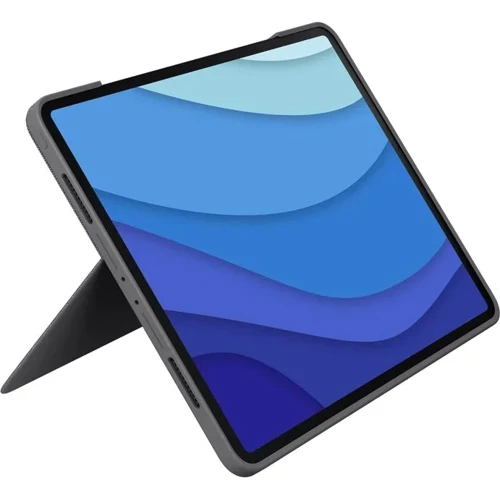 Аксессуар для iPad Logitech Combo Touch Keyboard with Trackpad Gray (920-010097) for iPad Pro 12.9 (2018-2021): Тип аксессуара чехол