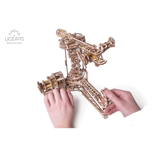 Механічний 3D пазл UGEARS "Авіатор" (70053) фото 3
