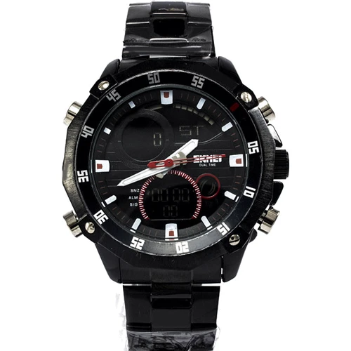 Наручний годинник Skmei 1146 Black: Тип чоловічі