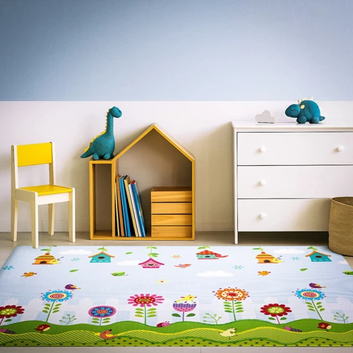 Детский двосторонний коврик Mealux Carpet C02 (KD - MA02)