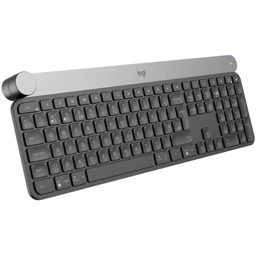 Клавиатура Logitech Wireless Craft Black (920-008505): Подключение беспроводное