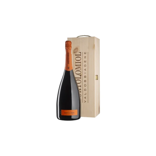 Ігристе Bortolomiol Senior Valdobbiadene Prosecco Superiore, wooden box (1,5 л.) (BWQ0723)