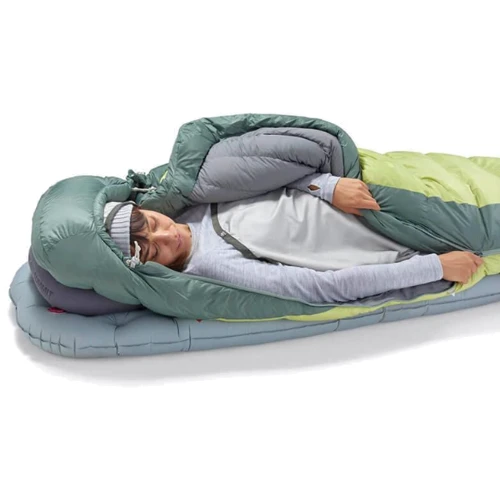 Спальный мешок Sea to Summit Ascent Women's -9C/15F Regular Celery Green (STS ASL041101-330403): Материал внешней ткани Recycled 20D nylon
