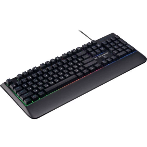 Клавиатура 2E KG325 LED USB Black (2E-KG325UB): Количество клавиш 104