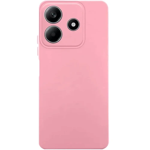Чохол для телефона TPU Case Getman Liquid Silk Full Camera Pink для Xiaomi Redmi Note 14 5G