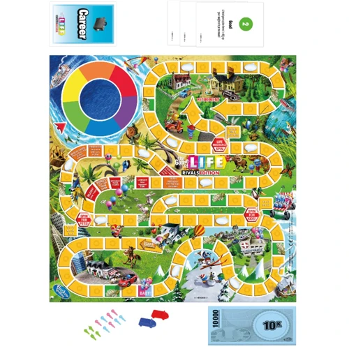 Игра настольная дорожная HASBRO GAMES GAME OF LIFE RIVALS EDITION E9268 (E8134_E9268) фото 5