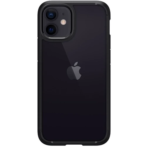 Чехол для iPhone Spigen Crystal Hybrid Matte Black (ACS01543) for iPhone 12 mini: Материалы поликарбонат и полиуретан