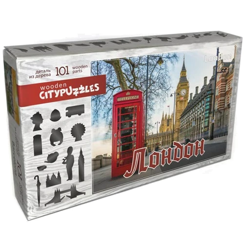Нескучные игры Citypuzzles: Пазл Лондон