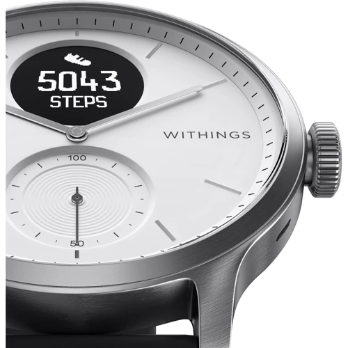 Смарт-часы Withings ScanWatch 42mm White & Silver: Совместимые ОС Android / iOS