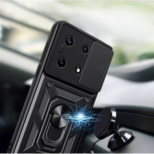 Чехол для телефонов BeCover Military Black for Infinix Note 30 NFC (X6833B) (711000): Материал TPU (термополиуретан) и пластик
