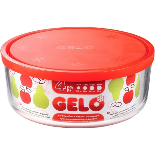 Емкость для хранения Bormioli Rocco Gelo 4 шт (226018S02021990)