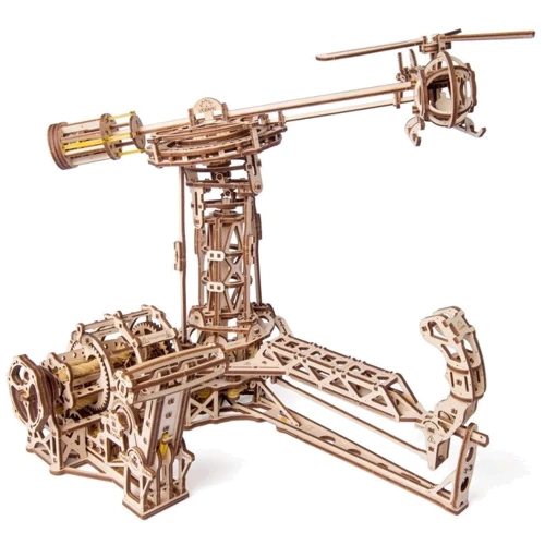 Механічний 3D пазл Ugears Авіатор (70053) фото 3