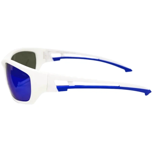 Спортивные очки Защитные очки с поляризацией BluWater Seaside White Polarized (G-Tech™ blue), синие зеркальные (BW-SEASW-GTB2): Особенности Цельная оправа