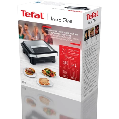 Электрогриль Tefal GC271D10 Inicio Classic: Размеры поверхности, см 29х26