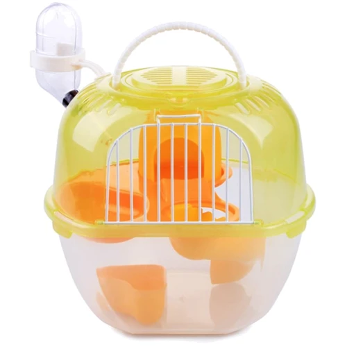 Клетка AnimAll Apple Style Р938 для хомяка 20.5х18х22.5 см желтая (113736)
