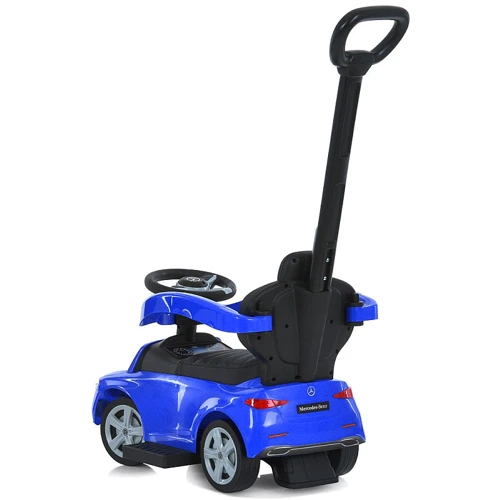 Каталка-толокар 2в1 Bambi Mercedes синий (668L-4)