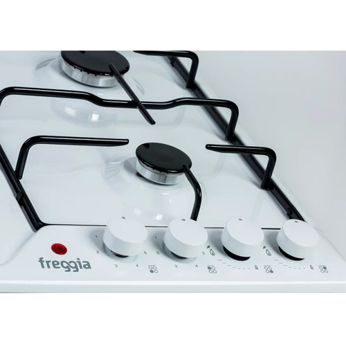 Варочная поверхность газовая Freggia HA622W: Рабочая поверхность эмаль