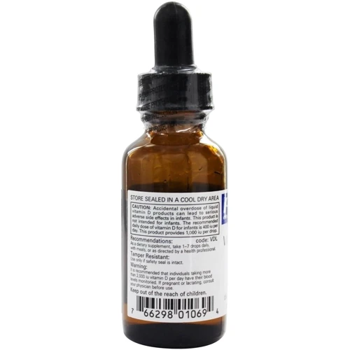Pure Encapsulations Vitamin D3 liquid 22.5 ml Витамин D3 жидкость (PE-01069): Пол Унисекс
