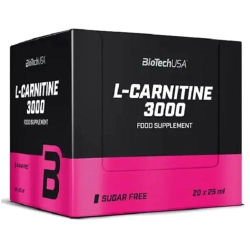Жиросжигатель BioTechUSA L-Carnitine 3000 20x25 ml Orange