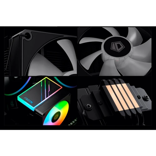 Кулер ID-COOLING Frozn A400 ARGB: Потужність, що розсіюється, Вт 180