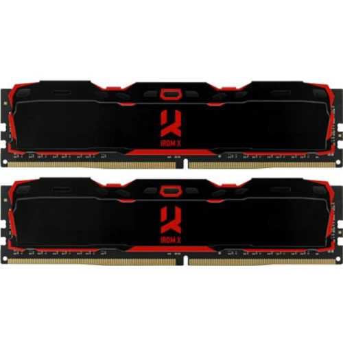 GOODRAM 32 GB (2x16GB) DDR4 3200 MHz IRDM X Black (IR-X3200D464L16A/32GDC)