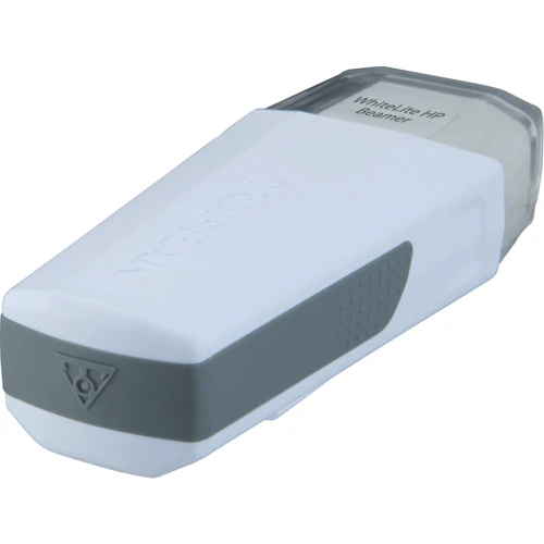 Свет передний диод Topeak WhiteLite HP Beamer 100 cd 3 диоды 2 функц с/бат белый 29г (TMS061W)