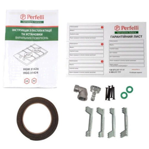 Варочная поверхность газовая Perfelli HGG 31424 WH фото 5