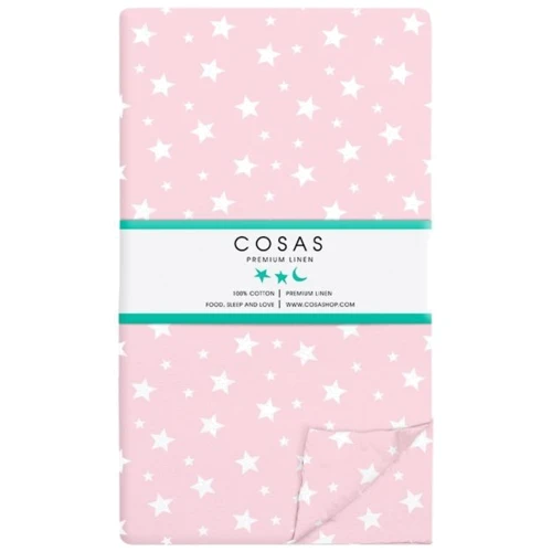Комплект постельного белья Cosas Starfall Rose Rose детский на резинке 110х140 см (StarfallRose_Rose_140)