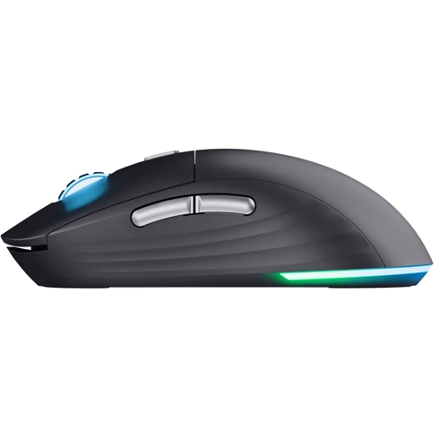 Мышь Trust GXT 926 REDEX II Black (25126): Эргономика симметричная для левшей