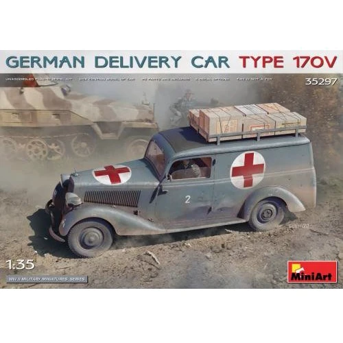Модель Miniart Немецкий грузовой автомобиль тип 170V (MA35297)