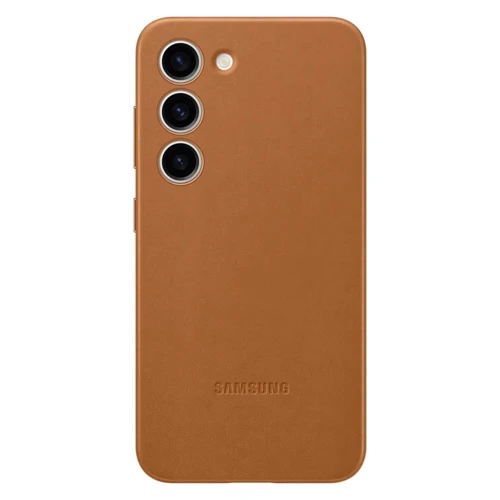 Чохол для телефона Samsung Leather Case Camel (EF-VS911LAEGRU) для Samsung S911 Galaxy S23