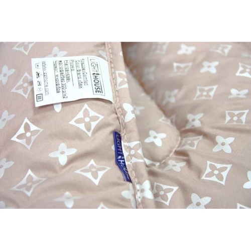Одеяло LightHouse Comfort Color Brend 140х210 см бежевый (602220): Наполнитель холлофайбер