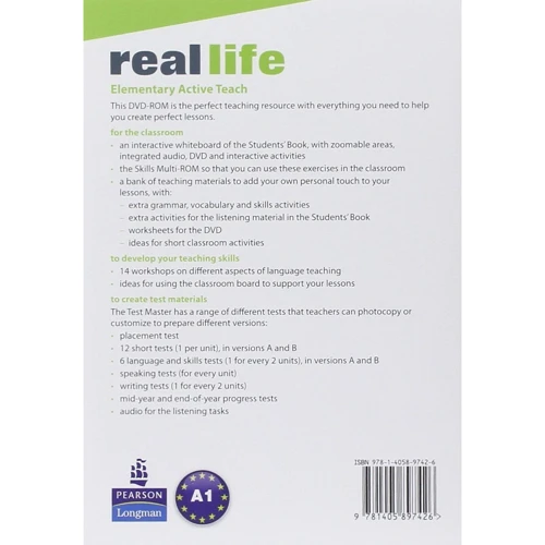 Real Life Elementary Active Teach: Виробник Pearson Education Limited