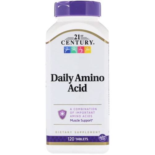 21st Century Daily Amino Acid, Maximum Strength, 120 Tablets