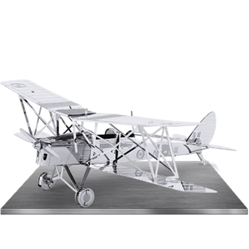 Металевий 3D конструктор Fascinations Біплан Tiger Moth, MMS066