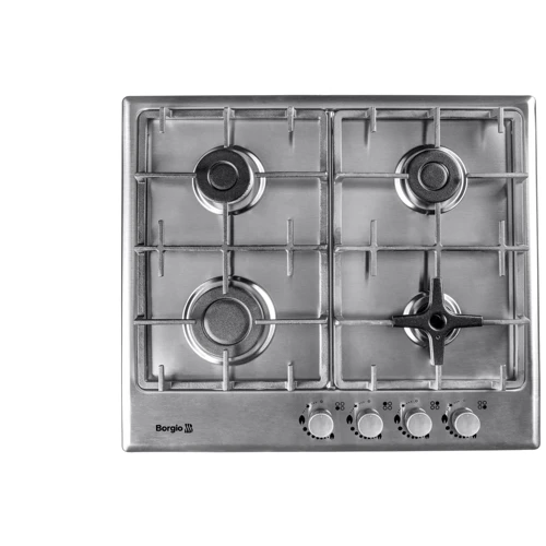 Варильна поверхня газова Borgio 6721-17 (Inox)